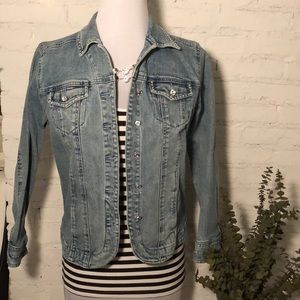 Laura Ashley Embellished Jean Jacket